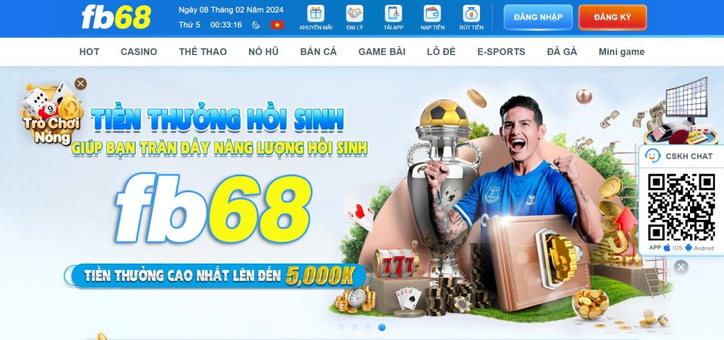 Những trò chơi có tại sảnh V8 Poker FB68