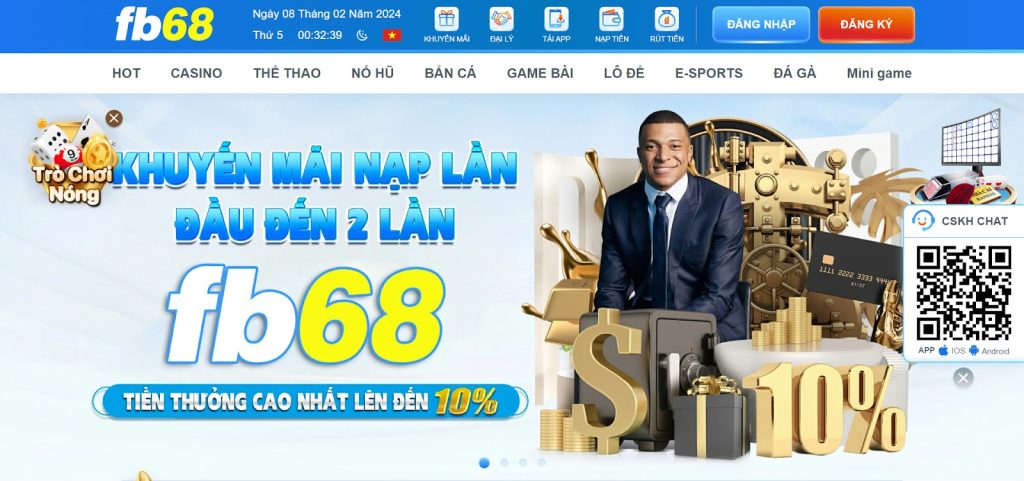 Giới thiệu tổng quan về sảnh V8 Poker FB68 