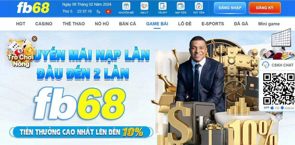 Điều kiện đăng ký FB68