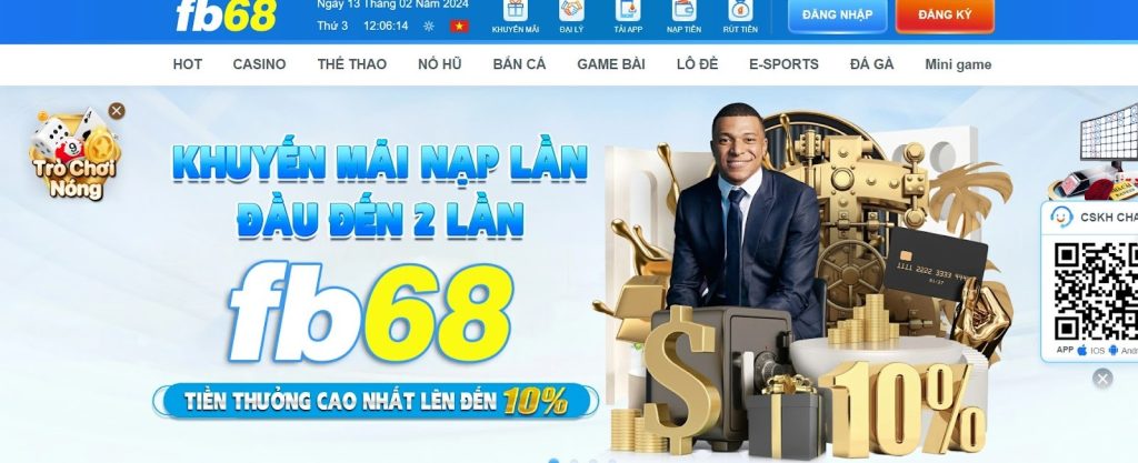 Giới thiệu thông tin sơ lược về nhà cái FB68