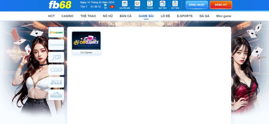 FAQ về On Game FB68